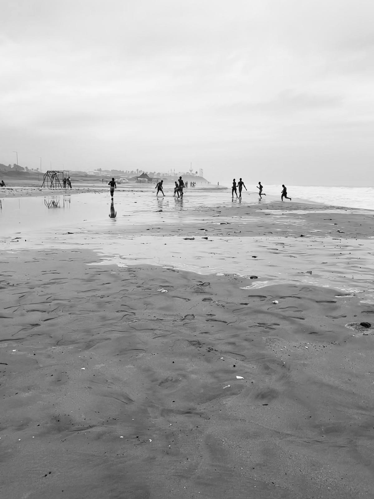 Beach in Ghana