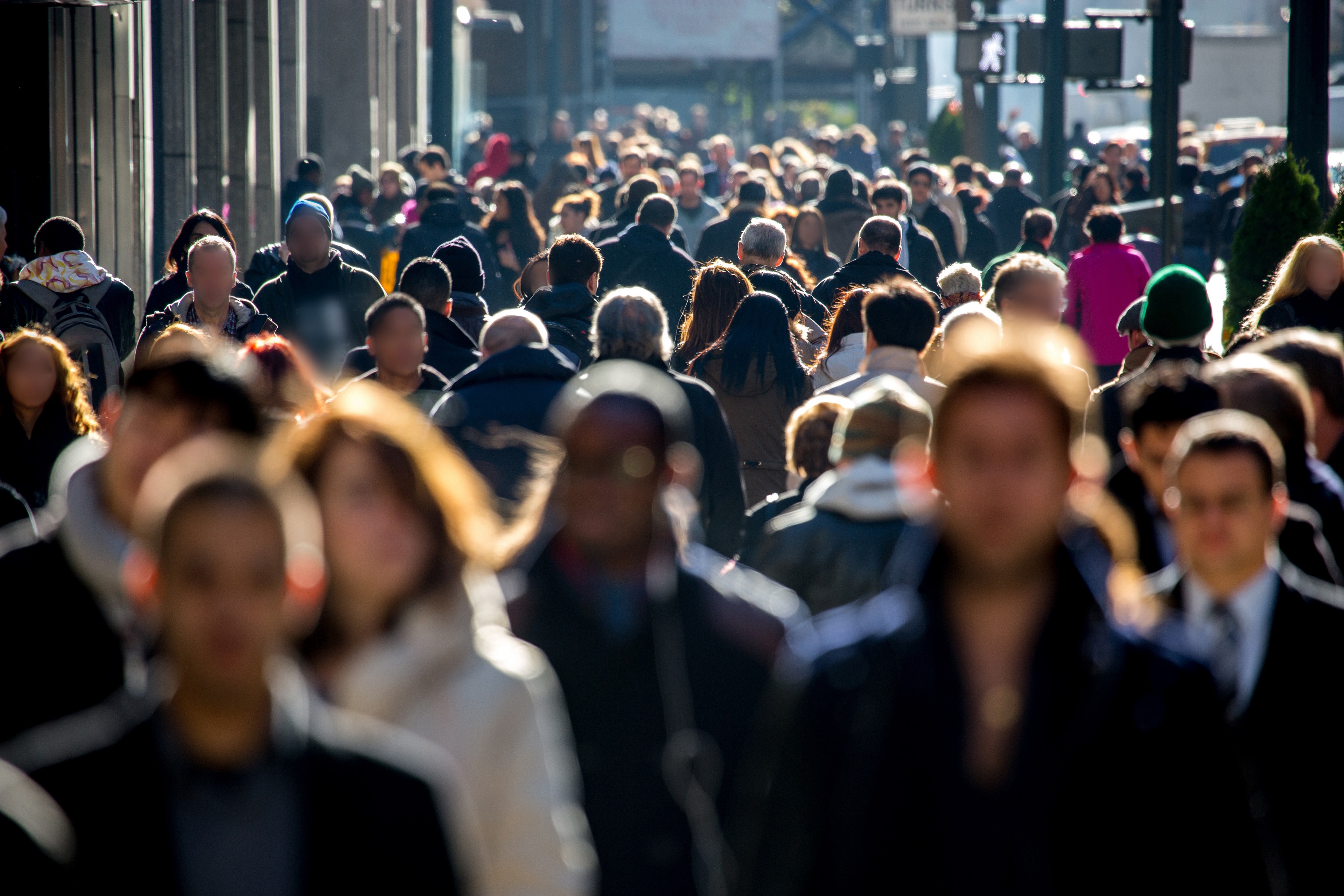 people walking