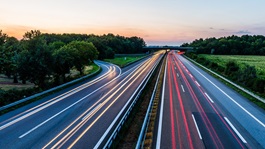 Germany-road-sunset-transportation