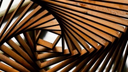 Abstract pattern with wood