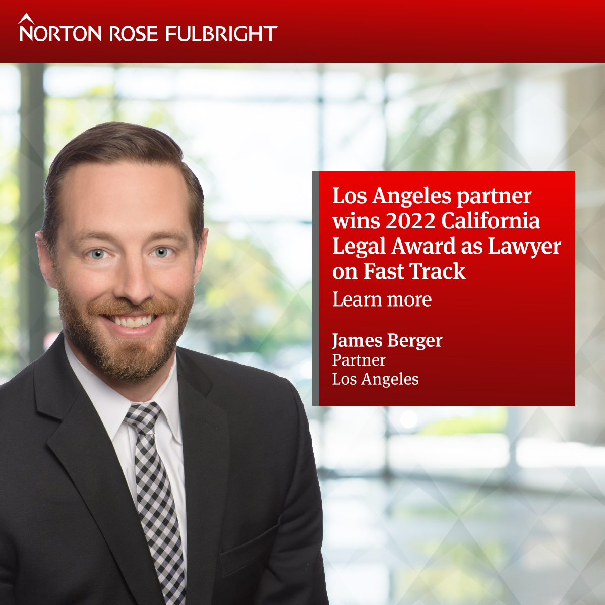 Los Angeles Partner Wins 2022 California Legal Award As Lawyer On Fast ...