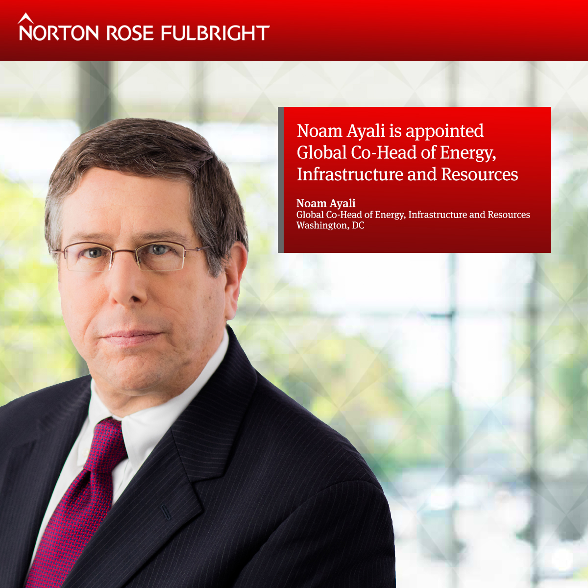 Norton Rose Fulbright Appoints Noam Ayali As Global Co-Head Of Energy ...