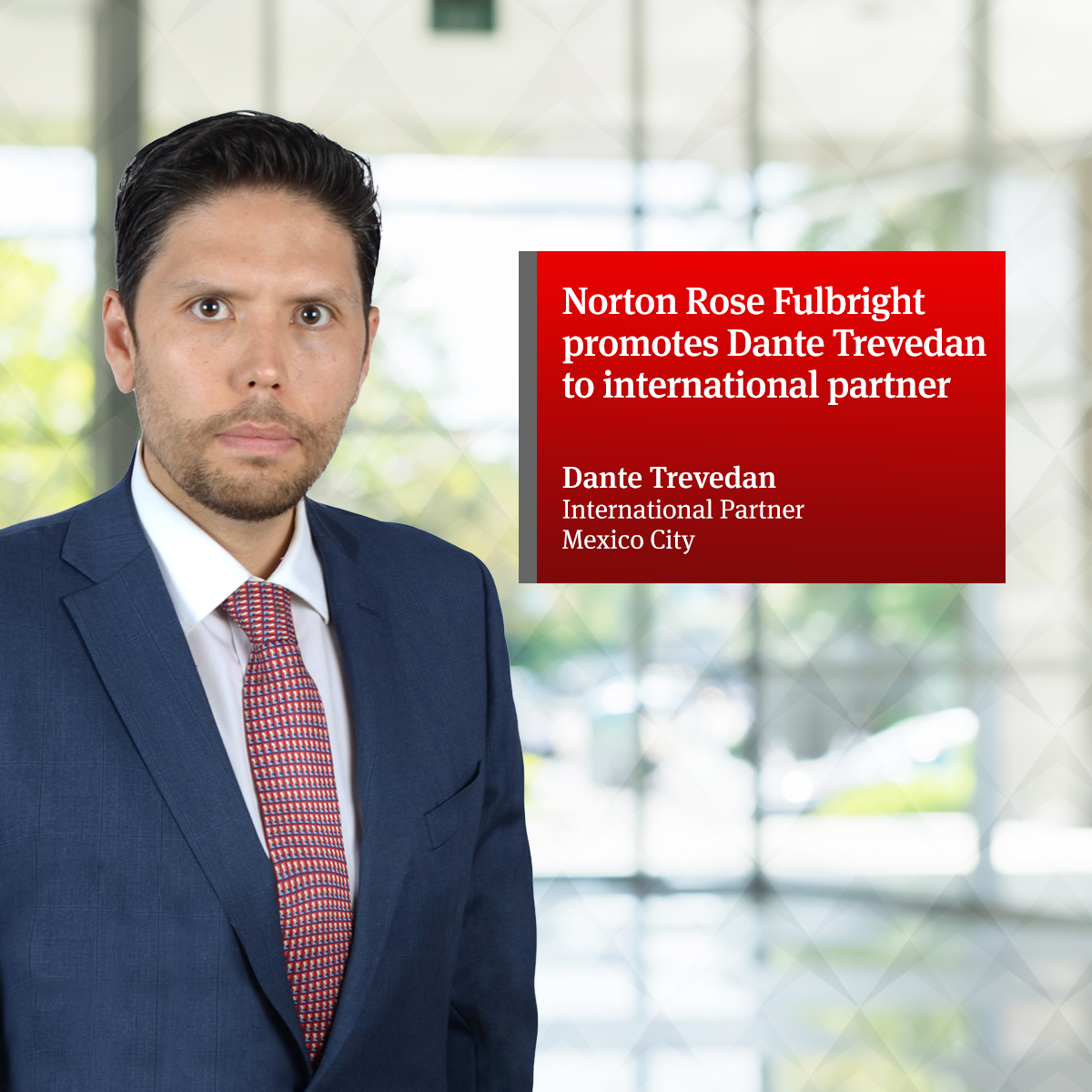 Norton Rose Fulbright Promotes Dante Trevedan To International Partner ...