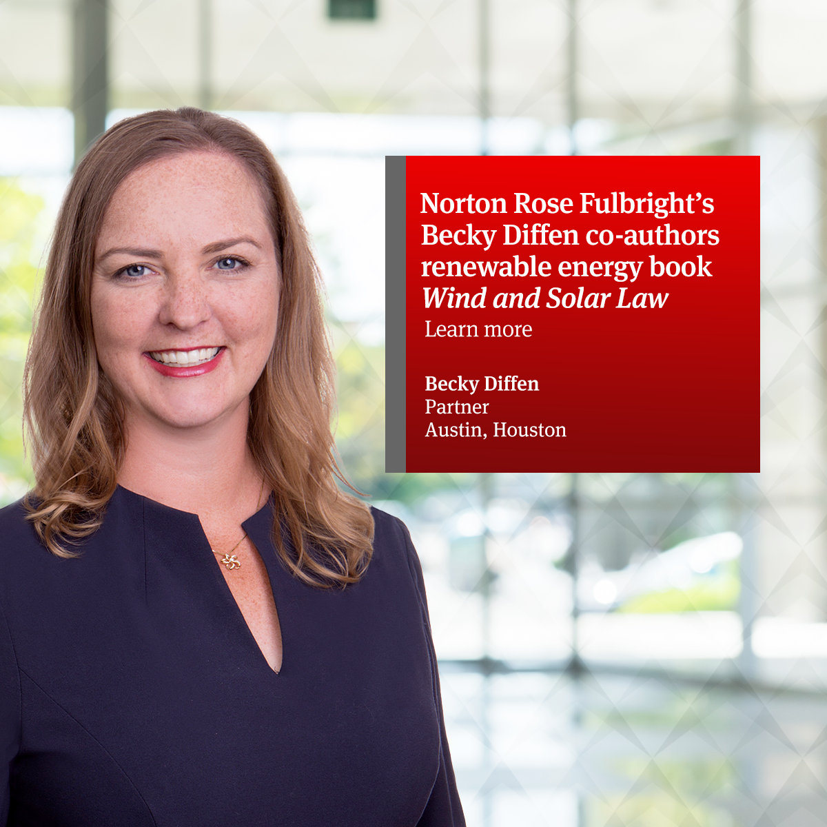 Norton Rose Fulbright’s Becky Diffen Co-authors Renewable Energy Book ...