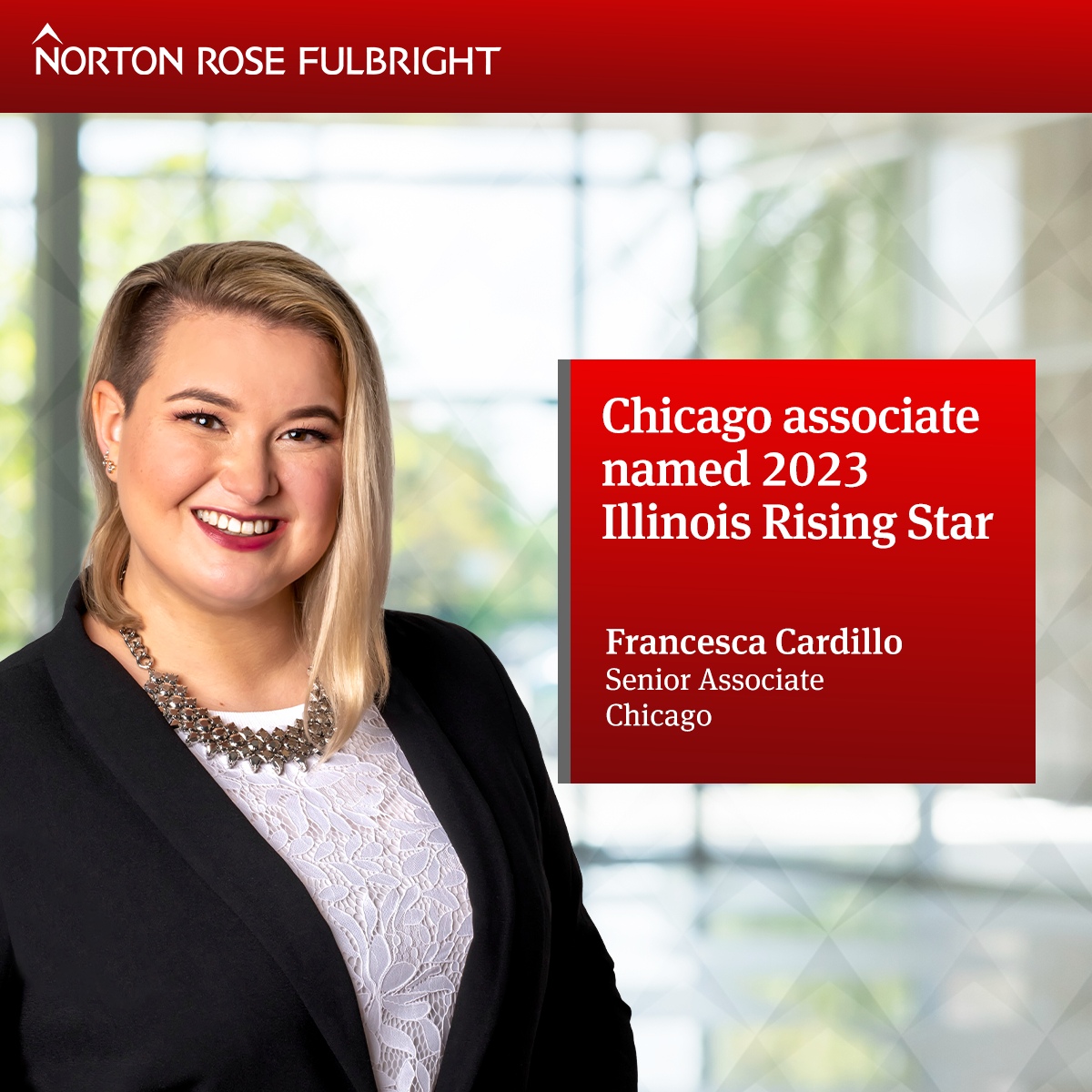 Chicago Associate Named 2023 Illinois Rising Star | Thailand | Global ...