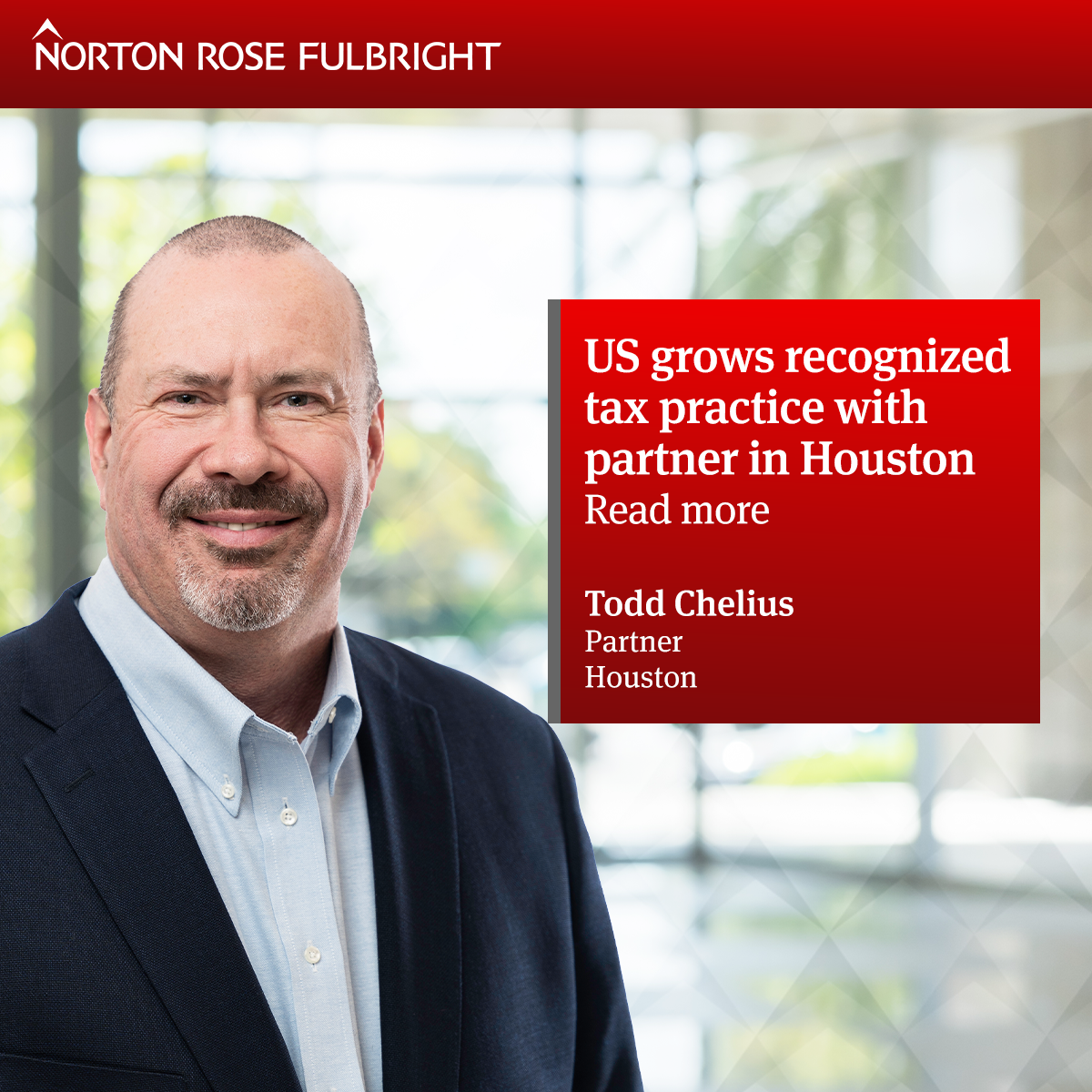 Norton Rose Fulbright Grows Recognized Tax Practice With Partner In ...