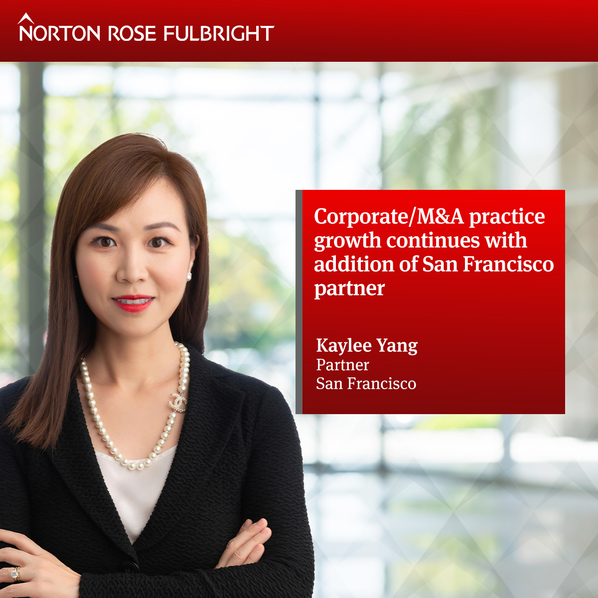 Norton Rose Fulbright’s Corporate / M&A Practice Growth Continues With ...