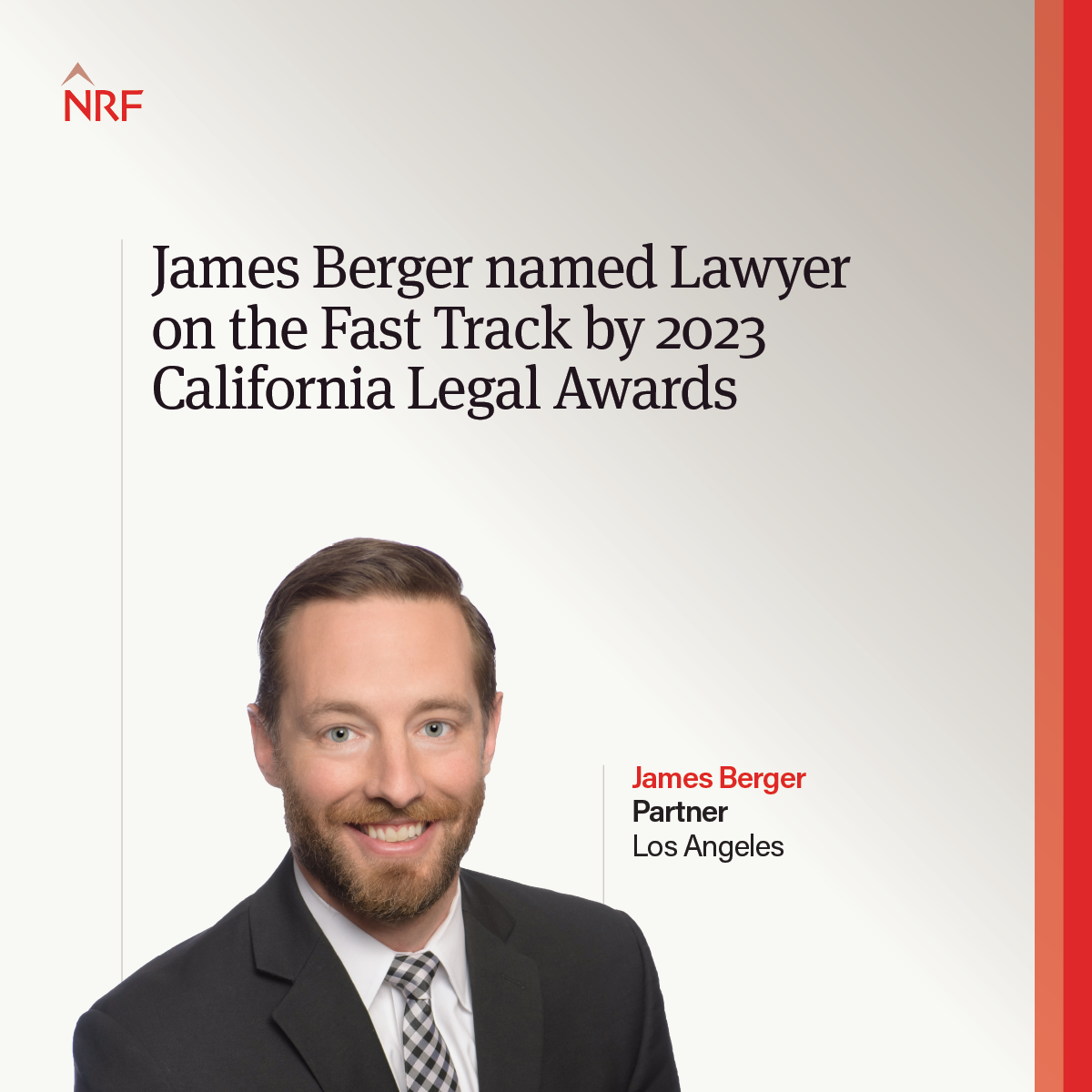 James Berger Named Lawyer On The Fast Track By 2023 California Legal ...