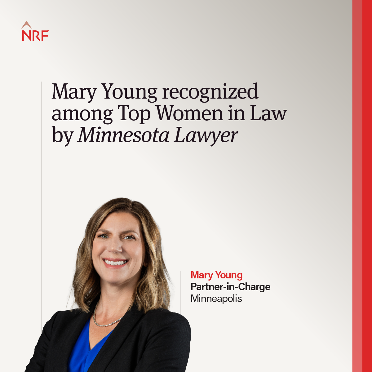 Mary Young recognized among Top Women in Law by Minnesota Lawyer ...