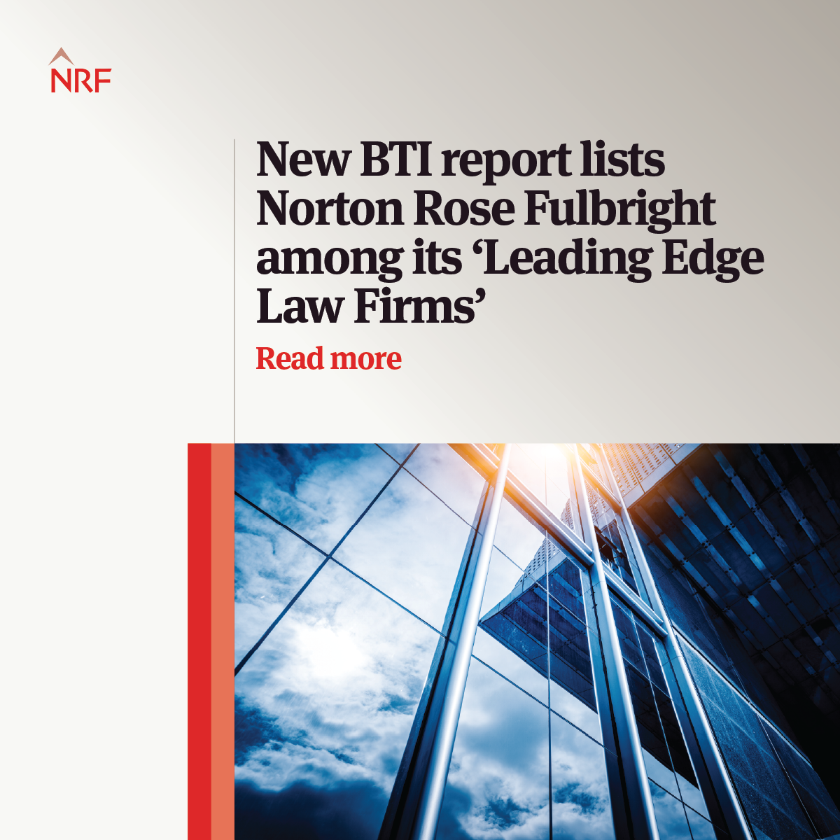 New BTI Report Lists Norton Rose Fulbright Among Its "Leading-Edge Law ...