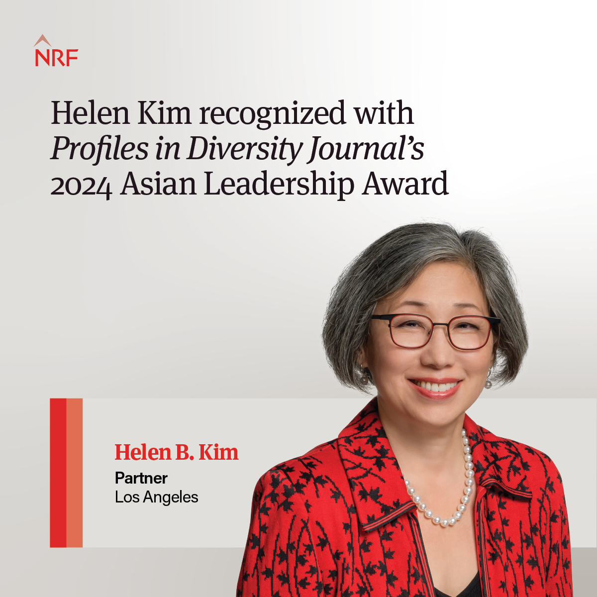 Helen Kim recognized with Profiles in Diversity Journal’s 2024 Asian ...