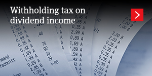  Withholding tax on dividend income 