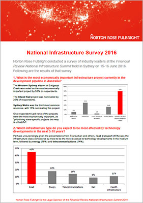 national infrastructure survey 2016 thumbnail