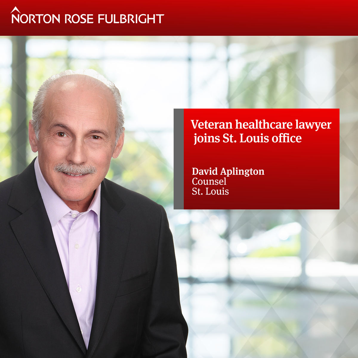 Veteran Healthcare Lawyer Joins St. Louis Office | Global Law Firm ...