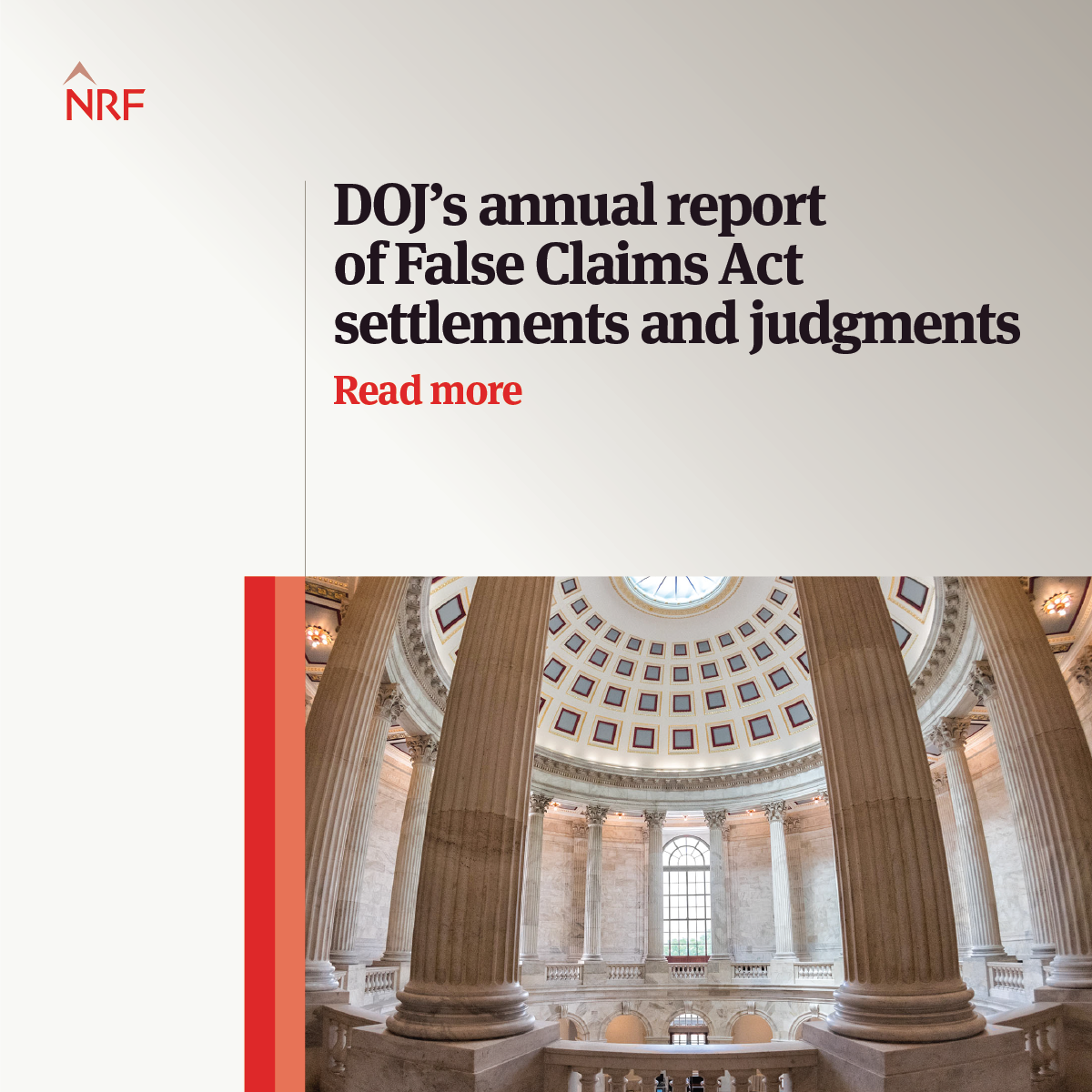 DOJ’s Annual Report Of False Claims Act Settlements And Judgments ...